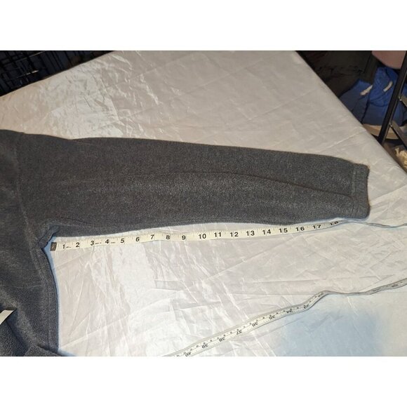 Sports Illustrated XL Fleece Jacket Mens Gray Full Zip Long Sleeve Soft - Picture 14 of 15
